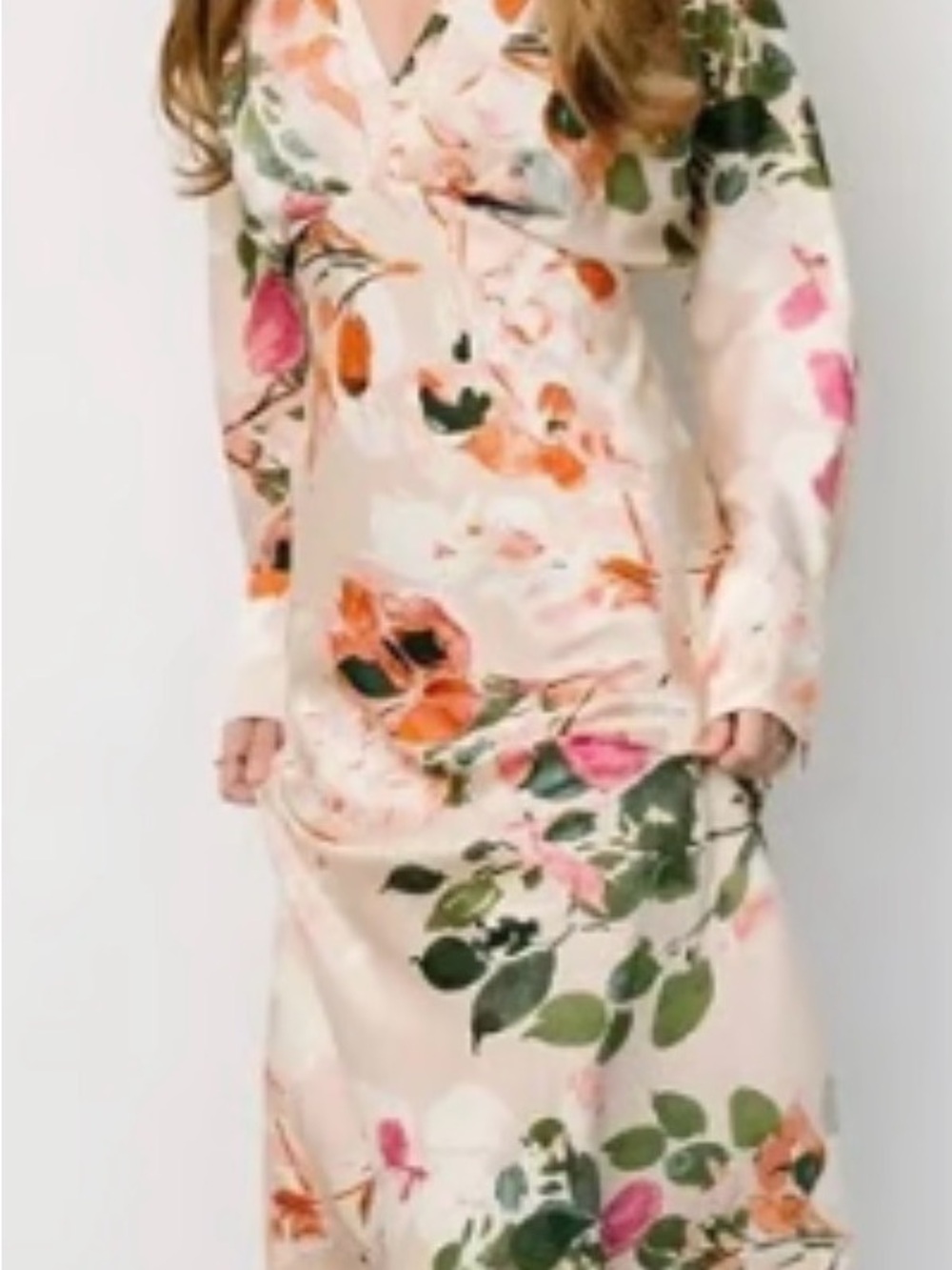 NWT Baltic Born Bari Satin Midi Dress - Picture 2 of 7